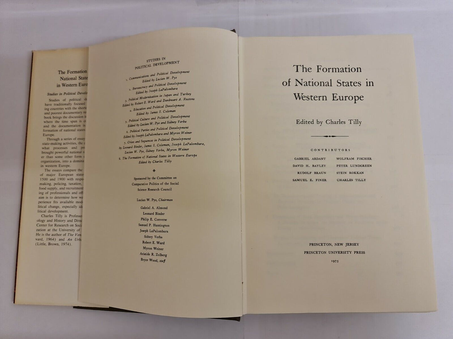 The Formation of National States in Western Europe by Charles Tilly (1975)